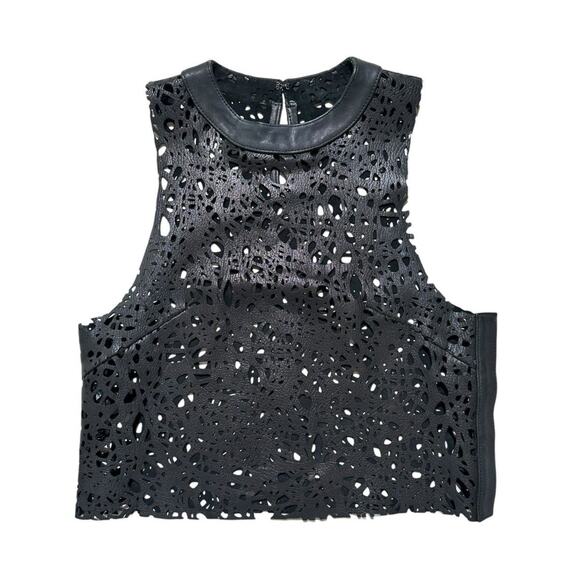 Thomas Wylde Lambskin lasercut hybrid tank